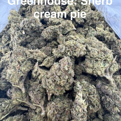Greenhouse Sherb cream pie THCA Hemp Flower