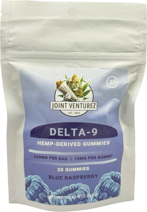 BLUE RASPBERRY Max Compliance Delta 9 Gummies - 10mg